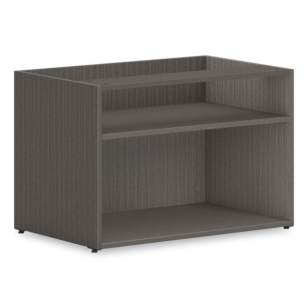 HON® Mod Low Storage Credenza, 30w x 20d x 21h, Slate Teak (HONLCL3020SLS1)