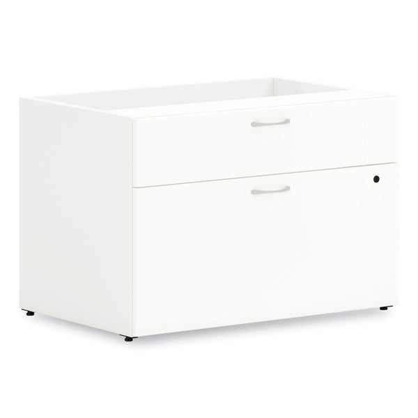 HON® Mod Low Personal Credenza, 30w x 20d x 21h, Simply White (HONLCL3020BFLP1)