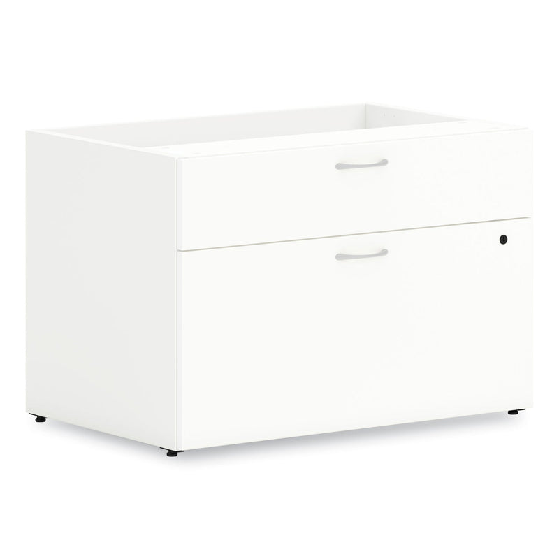 HON® Mod Low Personal Credenza, 30w x 20d x 21h, Simply White (HONLCL3020BFLP1)