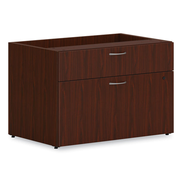 HON® Mod Low Personal Credenza, 30w x 20d x 21h, Traditional Mahogany (HONLCL3020BFLT1)