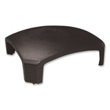 Rubbermaid® Commercial Landmark Series Replacement Part, Dome Top, 26w x 26d x 11.25h, Sable (SGSFG3975L1SBLE) Each