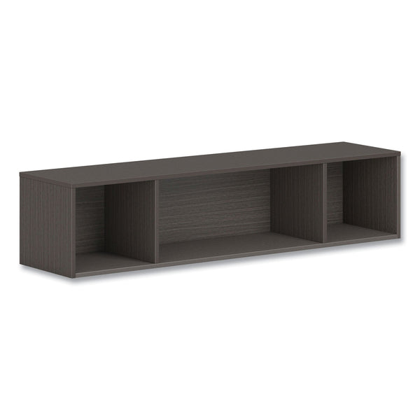 HON® Mod Wall Storage, 60w x 14d x 39.75h, Slate Teak (HONPLWMH60LS1)