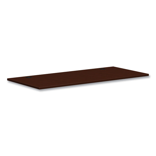 HON® Mod Worksurface, Rectangular, 66w x 30d, Traditional Mahogany (HONPLRW6630LT1)