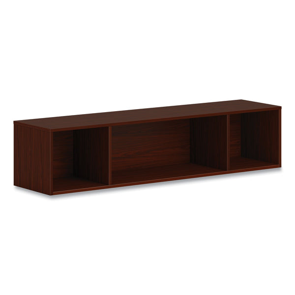 HON® Mod Wall Storage, 60w x 14d x 39.75h, Traditional Mahogany (HONPLWMH60LT1)