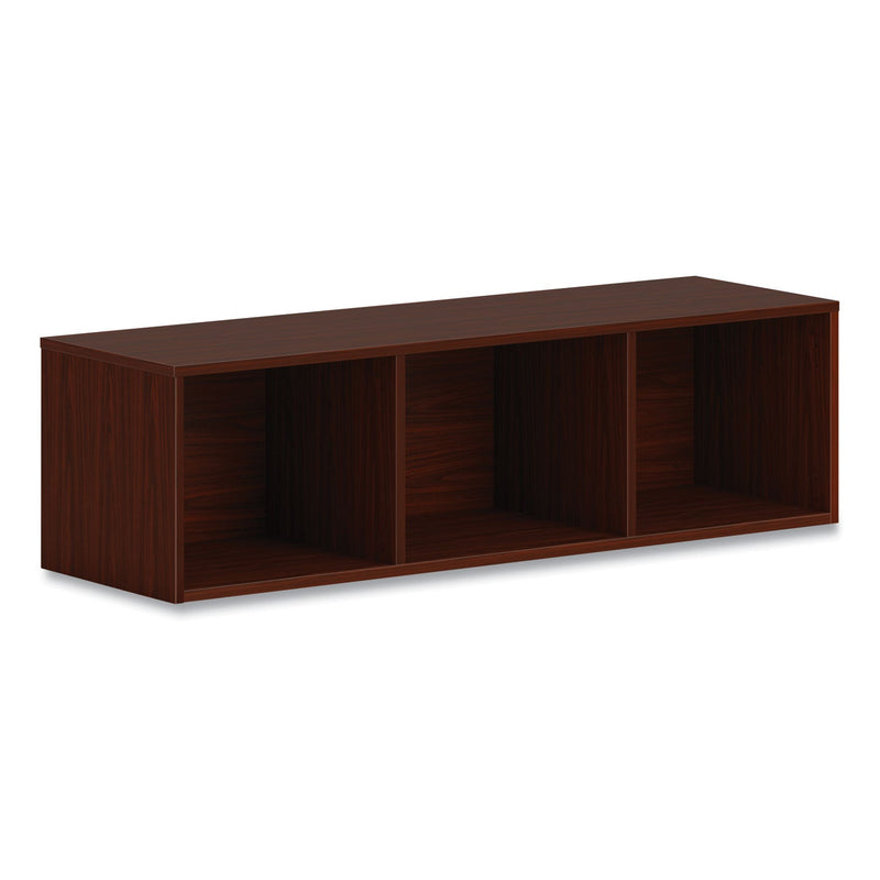 HON® Mod Wall Storage, 48w x 14d x 39.75h, Traditional Mahogany (HONPLWMH48LT1)