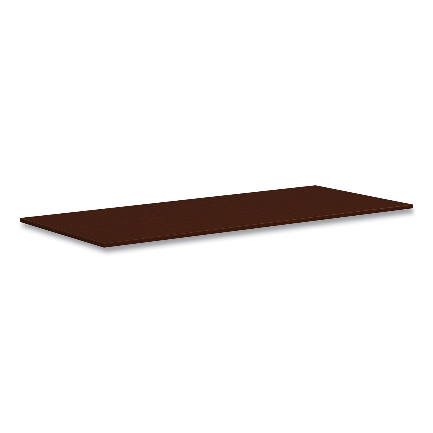 HON® Mod Rectangular Conference Table Top, 96w x 42d, Traditional Maho ...