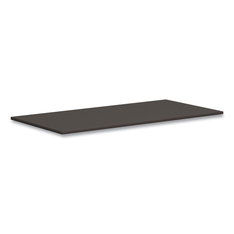 HON® Mod Rectangular Conference Table Top, 72w x 36d, Slate Teak (HONTBL3672RTLS1) Each
