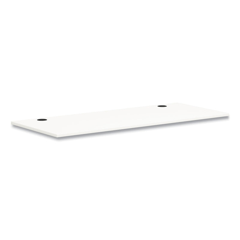 HON® Mod Worksurface, Rectangular, 72w x 30d, Simply White (HONPLRW7230LP1) Each