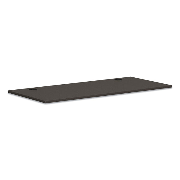 HON® Mod Worksurface, Rectangular, 66w x 30d, Slate Teak (HONPLRW6630LS1)