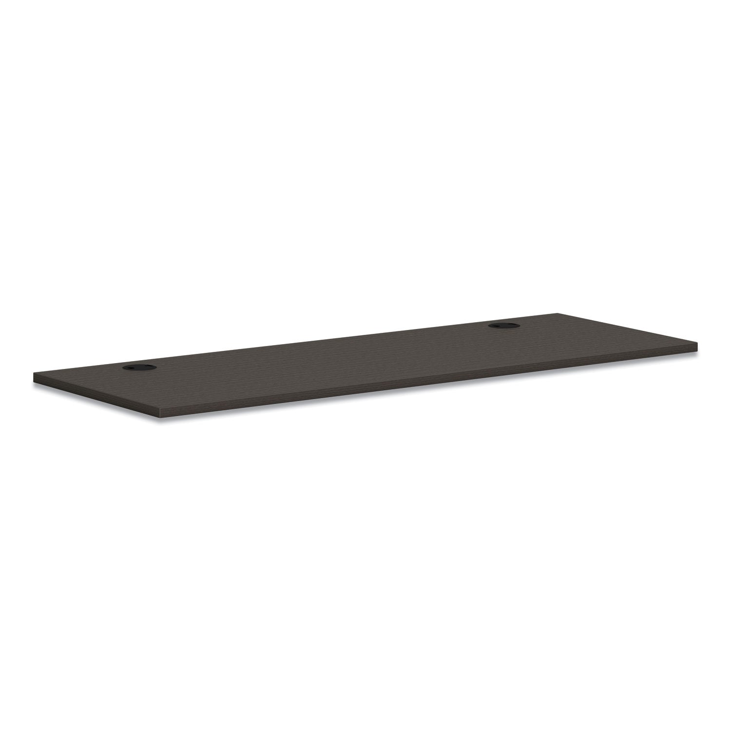 Rectangular Work Surface HON® Mod Worksurface, Rectangular, 66w x 24d, Slate Teak (HONPLRW6624L ...