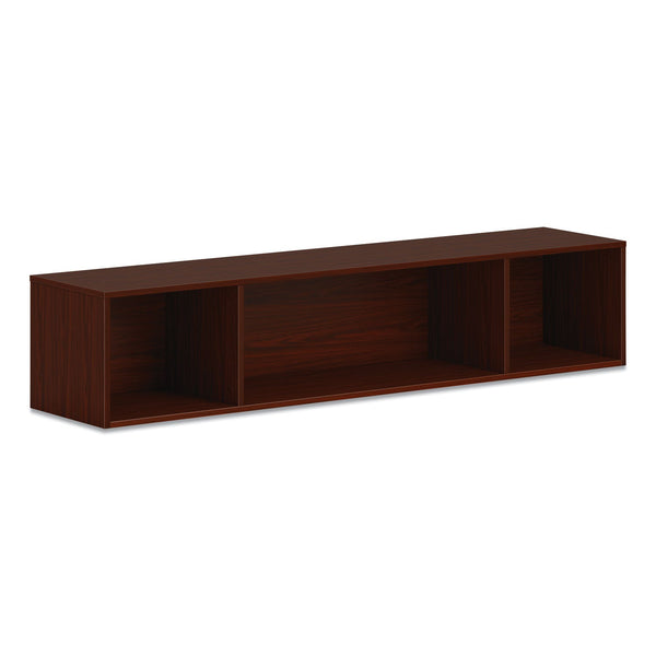 HON® Mod Wall Storage, 66w x 14d x 39.75h, Traditional Mahogany (HONPLWMH66LT1)