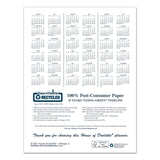 House of Doolittle Economy Monthly Planner, 14 Mons Dec/Jan, 8-1/2"x11", December 2025 to January 2027 (HOD26002) Each
