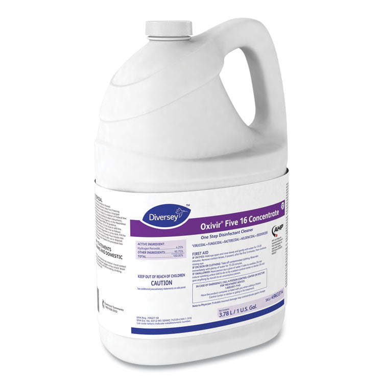 Oxivir® Five 16 One-Step Disinfectant Cleaner, 1 gal Bottle, 4/Carton (DVO4963314) Case of 4