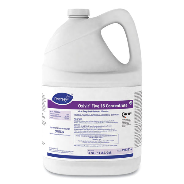 Oxivir® Five 16 One-Step Disinfectant Cleaner, 1 gal Bottle, 4/Carton (DVO4963314)