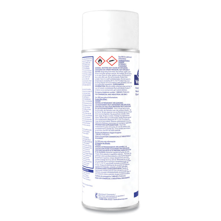 Diversey™ Wall Power Foaming Wall Washer, 20 oz Can, 12/Carton (DVO95401786) Case of 12