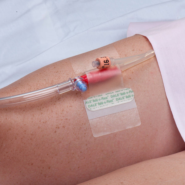 Hold-n-Place® Catheter Holder One Size Fits All, Adhesive Patch (697965_EA) 1/EA