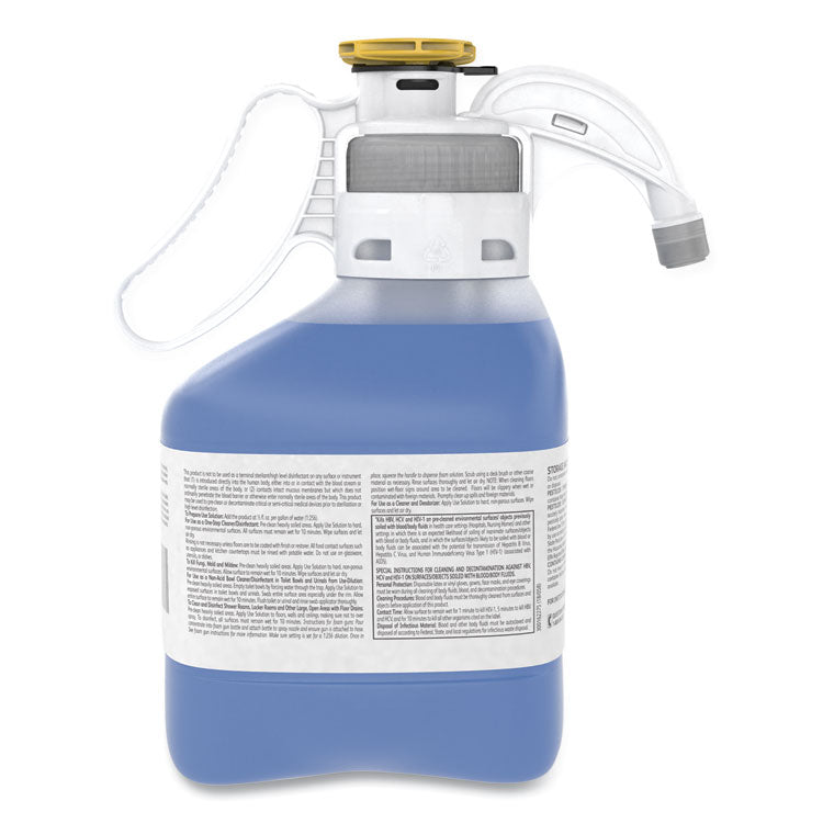 Diversey™ Virex II 256 One-Step Disinfectant Cleaner Deodorant, Mint, 1.4L, 2 Bottles/CT (DVO5019317) Case of 2