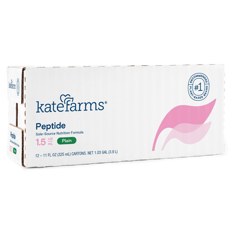 Kate Farms Peptide 1.5 Oral Supplement Plain Flavor Liquid 11 oz. Carton (1053183_EA) 1/EA