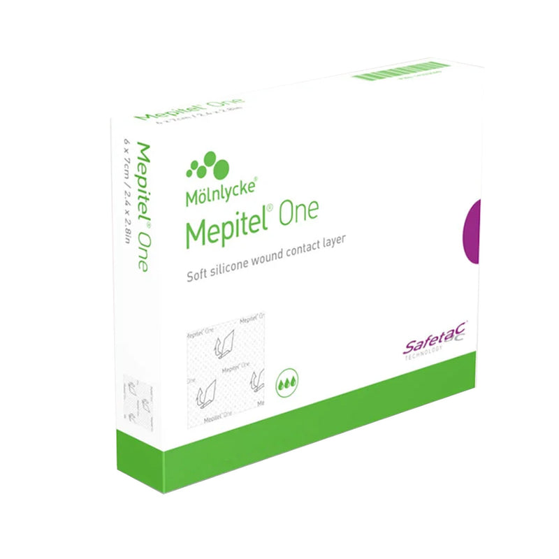 Mepitel® One Wound Contact Layer Dressing 2 X 3 Inch Sterile (765672_BX) 10/BX