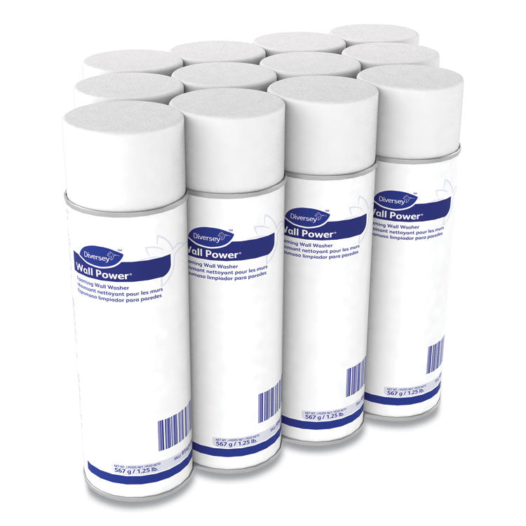 Diversey™ Wall Power Foaming Wall Washer, 20 oz Can, 12/Carton (DVO95401786) Case of 12