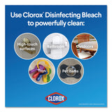 Clorox® Regular Bleach with CloroMax Technology, 81 oz Bottle, 6/Carton (CLO32263)