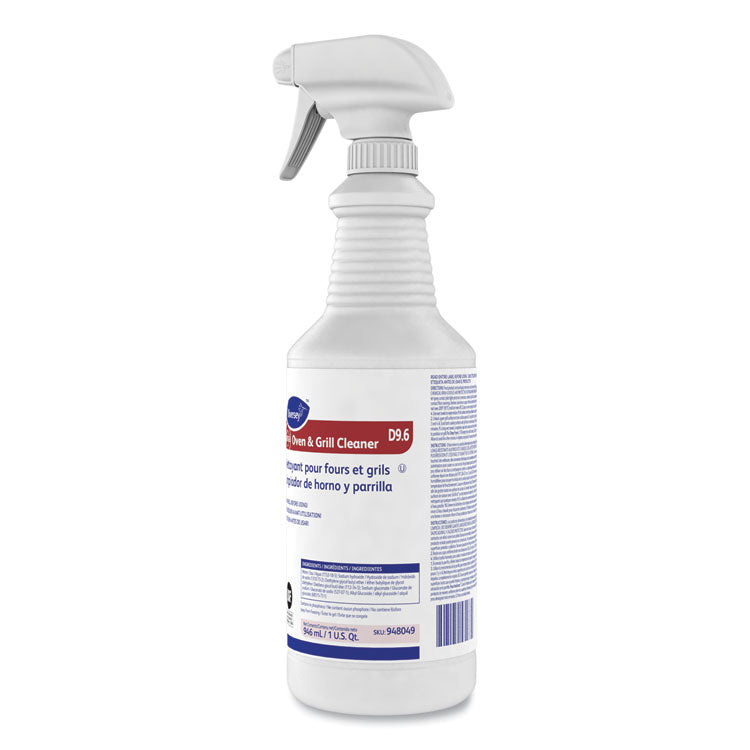 Diversey™ Suma Oven and Grill Cleaner, Neutral, 32 oz, Spray Bottle, 12/Carton (DVO948049) Case of 12