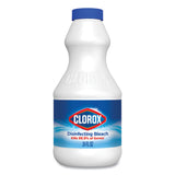 Clorox® Regular Bleach with CloroMax Technology, 24 oz Bottle, 12/Carton (CLO32251)