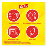 Glad® ClingWrap Plastic Wrap, 200 Square Foot Roll, Clear (CLO00020)