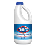 Clorox® Regular Bleach with CloroMax Technology, 43 oz Bottle, 6/Carton (CLO32260)