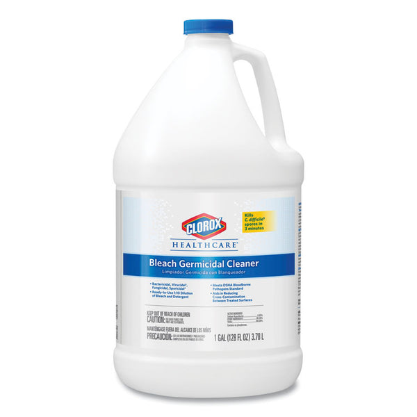 Clorox Healthcare® Bleach Germicidal Cleaner, 128 oz Refill Bottle (CLO68978EA)