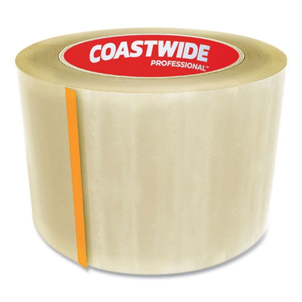 Coastwide Professional™ Industrial Packing Tape, 3" Core, 1.8 mil, 3" x 110 yds, Clear, 24/Carton (CWZ24330715)