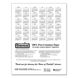 House of Doolittle™ Recycled Professional Weekly Planner, 15-Minute Appts, 11 x 8.5, Black Wirebound Soft Cover, 24-Month: Jan 2026 to Dec 2027 (HOD272002) Each