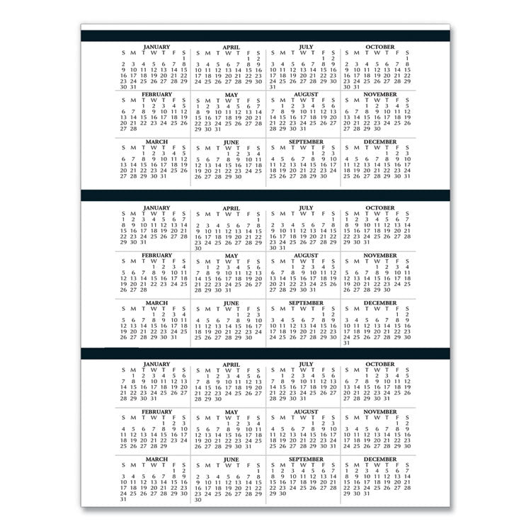 House of Doolittle™ Four-Person Group Practice Daily Appointment Book, 11 x 8.5, Black Cover, 12-Month (Jan to Dec): 2026 (HOD28202) Each