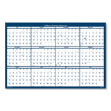 House of Doolittle™ Academic Year Recycled Poster Style Reversible/Erasable Yearly Wall Calendar, 24 x 37, 12-Month (July to June): 2023 to 2024 (HOD395)