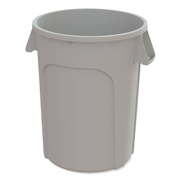 Impact® Value-Plus Containers, 20 gal, Low-Density Polyethylene, Gray (IMPGC200103)