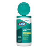 Clorox® Disinfecting Wipes, 1-Ply, Fresh Scent, 7 x 8, White, 75/Canister, 6 Canisters/Carton (CLO15949CT)