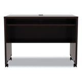 Alera® Alera Valencia Series Mobile Workstation Desk, 41.38" x 23.63" x 30", Espresso (ALEVA204224ES)