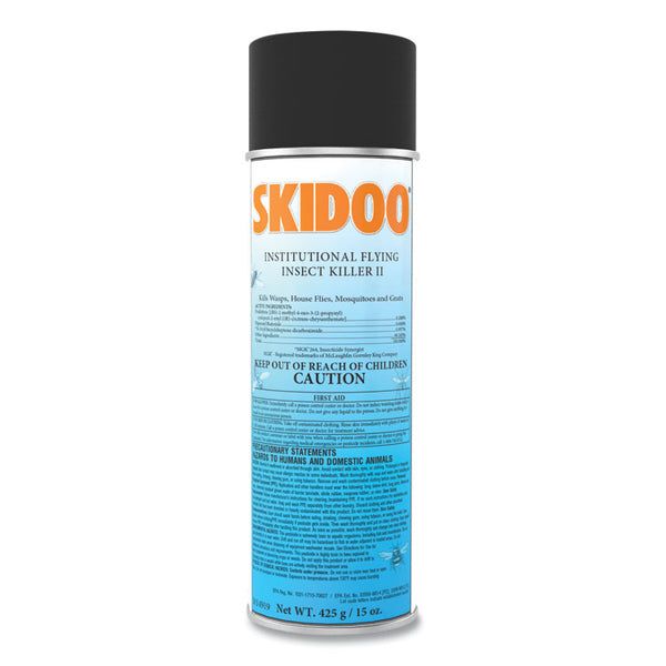 Diversey™ Skidoo Institutional Flying Insect Killer, 15 oz Aerosol Spray, 6/Carton (DVO5814919)