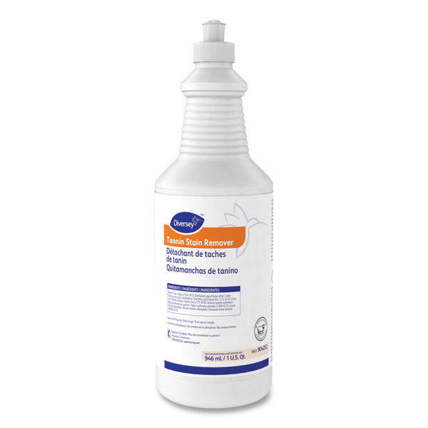 Diversey™ Tannin Stain Remover, 32 oz Bottle, Fruity, 6/CT (DVO904252)
