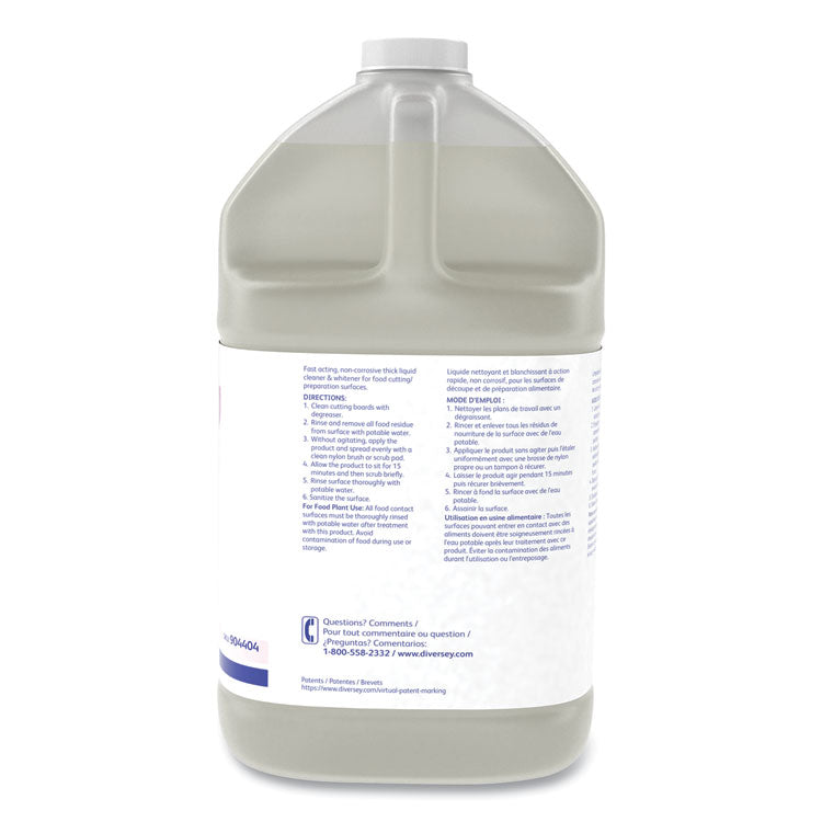 Diversey™ Suma Block Whitener, 1 gal Bottle, 4/Carton (DVO904404) Case of 4