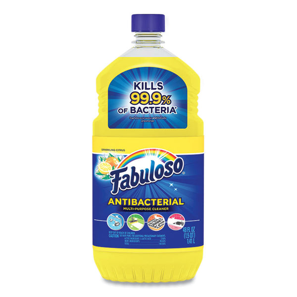 Fabuloso® Antibacterial Multi-Purpose Cleaner, Sparkling Citrus Scent, 48 oz Bottle (CPC98557EA)