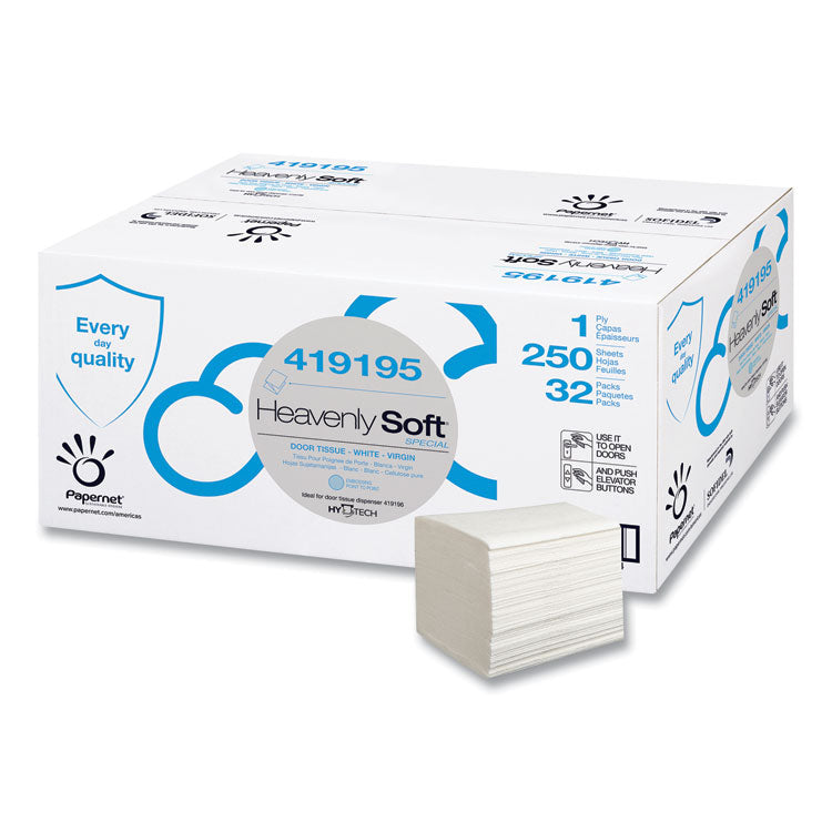 Papernet® Heavenly Soft Multi-Fold Towel, Special, 1-Ply, 4.1 x 5.1, White, 250/Pack, 32 Packs/Carton (SOD419195) Case of 32