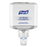 PURELL® VF PLUS Hand Sanitizer Gel, 1,200 mL Refill Bottle, Fragrance-Free, For ES8 Dispensers, 2/Carton (GOJ709902CT) Case of 2