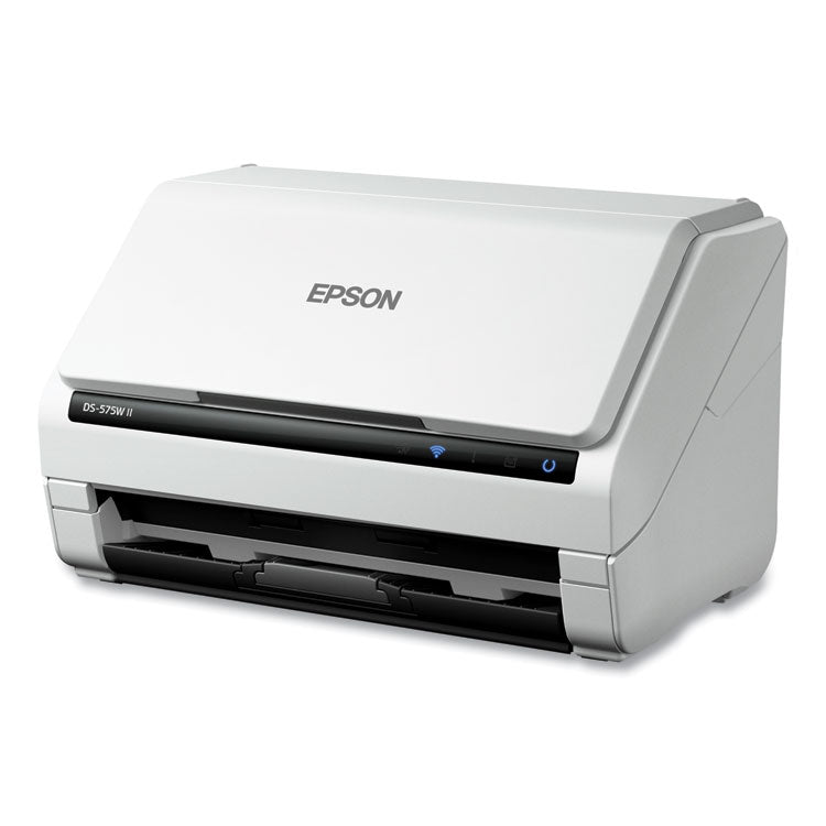 Epson® DS-575W II Wireless Color Duplex Document Scanner, 600 dpi Optical Resolution, 50-Sheet Duplex Auto Document Feeder (EPSB11B263202) Each