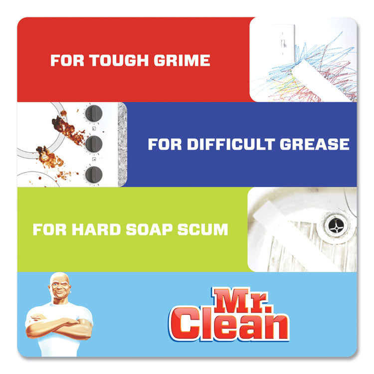 Mr. Clean® Magic Eraser Variety Pack, Extra Durable; Bath; Kitchen, White, 4.6 x 2.3, 0.7" Thick, White 6/Pack (PGC69523PK)