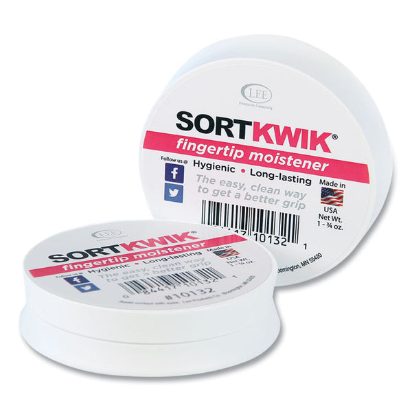 LEE Sortkwik Fingertip Moisteners, 1.75 oz, Pink, 2/Pack (LEE10132) Pack of 2