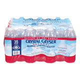 Crystal Geyser® Alpine Spring Water, 16.9 oz Bottle, 35/Carton (CGW35001CT)