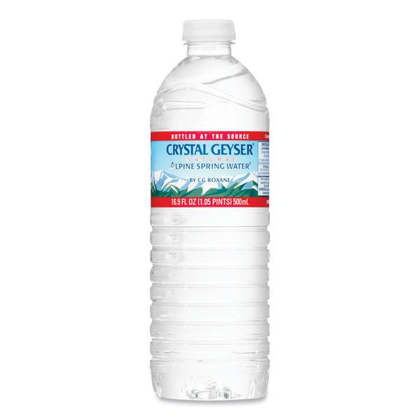 Crystal Geyser® Natural Alpine Spring Water, 16.9 oz Bottle, 35/Carton (CGW35001CTDEP)