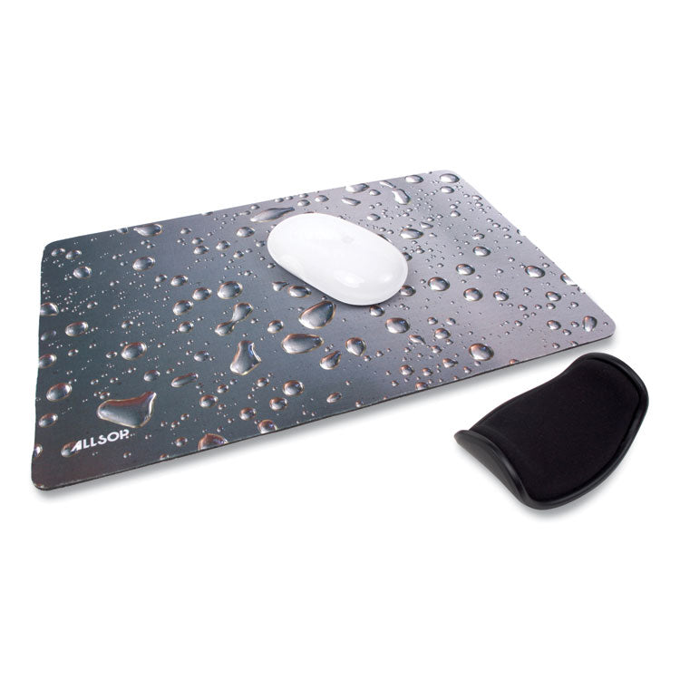 Allsop Wrist Assist Memory Foam Ergonomic Wrist Rest, Black (ASP29538) Each