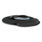 Allsop® MousePad Pro Memory Foam Mouse Pad with Wrist Rest, 9 x 10, Black (ASP30203) Each